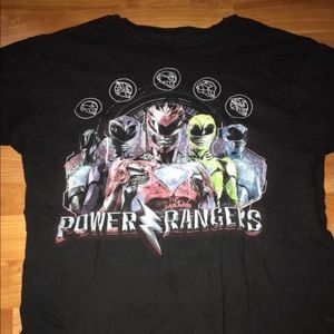 Power rangers shirt.